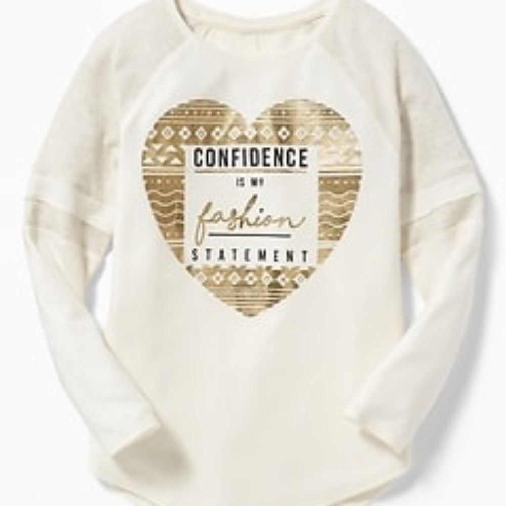 🛍️SAlE: Old Navy Graphic Thermal Tee for Girls